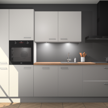 Zijdegrijze keuken Groenland 47445