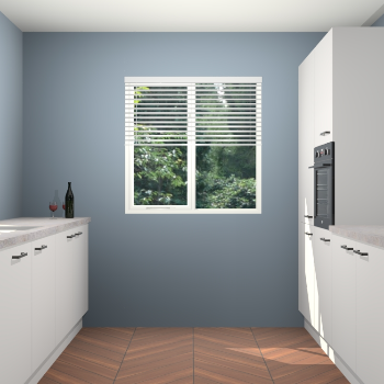 Zijdegrijze keuken Lusaka 45311