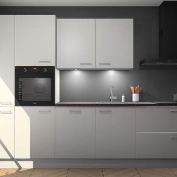 Zijdegrijze keuken Groenland 47524