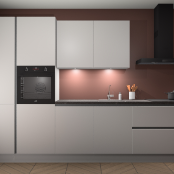 Zijdegrijze greeploze keuken Groenland 47526