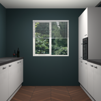 Zijdegrijze keuken Lusaka 45319