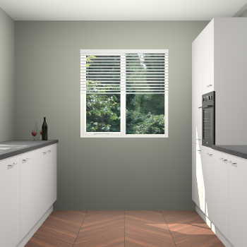 Zijdegrijze keuken Lusaka 45320