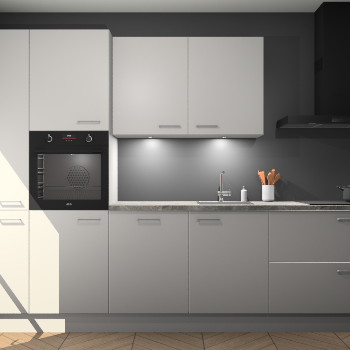 Zijdegrijze keuken Groenland 47549