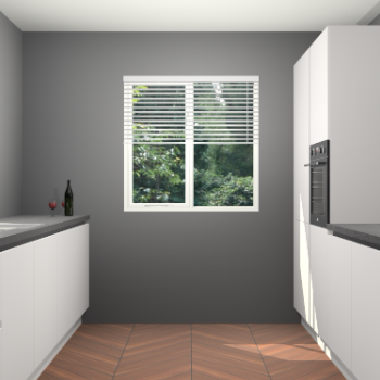 Zijdegrijze greeploze keuken Lusaka 45324