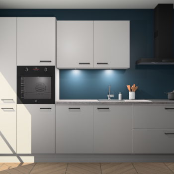 Zijdegrijze keuken Groenland 47569