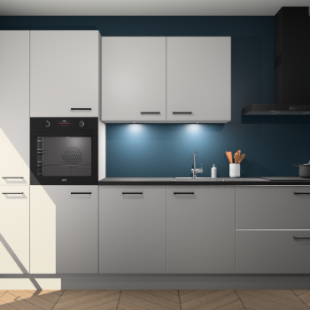 Zijdegrijze keuken Groenland 47575