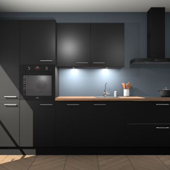 Zwarte keuken Groenland 50092