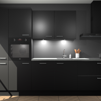 Zwarte keuken Groenland 50120