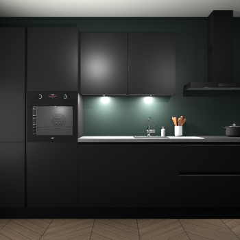 Zwarte keuken Groenland 50123