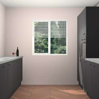 Zwarte keuken Lusaka 45560