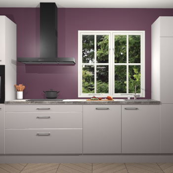 Zijdegrijze keuken Taranto 40833