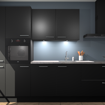 Zwarte keuken Groenland 53296