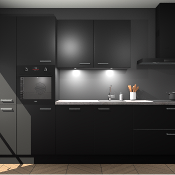 Zwarte keuken Groenland 53303