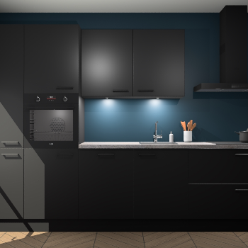 Zwarte keuken Groenland 53300