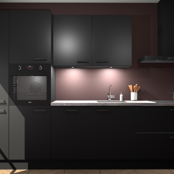 Zwarte keuken Groenland 53301