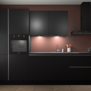 Zwarte greeploze keuken Groenland 53320