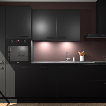 Zwarte keuken Groenland 53323