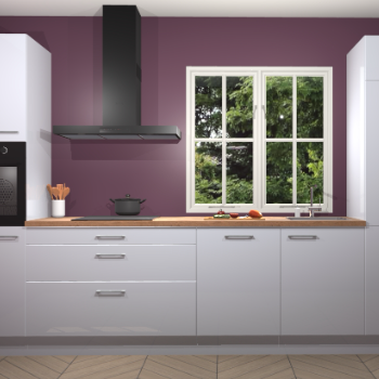 Sneeuwwitte Hoogglans keuken Taranto 39991