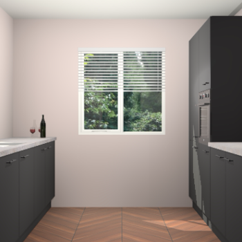 Zwarte keuken Lusaka 45620