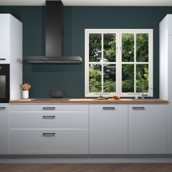 Sneeuwwitte Hoogglans keuken Taranto 39994