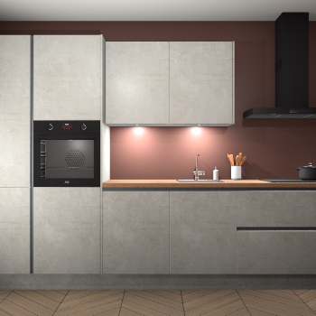 Beton Opaal greeploze keuken Groenland 44306