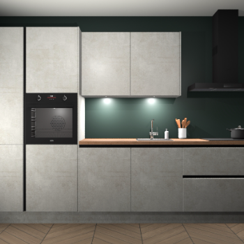 Beton Opaal greeploze keuken Groenland 44309