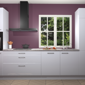 Sneeuwwitte Hoogglans keuken Taranto 40017