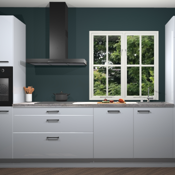 Sneeuwwitte Hoogglans keuken Taranto 40020