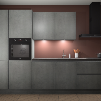 Beton Parelgrijs greeploze keuken Groenland 46716