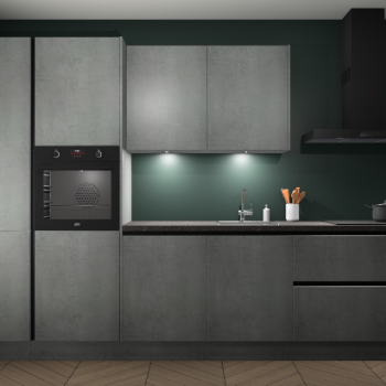 Beton Parelgrijs greeploze keuken Groenland 46719