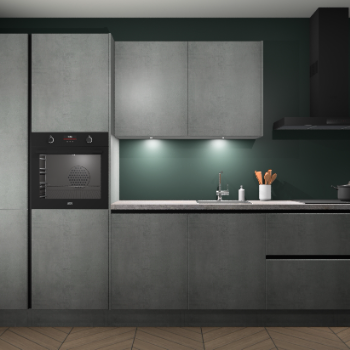 Beton Parelgrijs greeploze keuken Groenland 46731