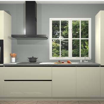 Magnolia Hoogglans Greeploze keuken Taranto 92452