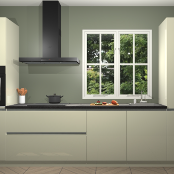 Magnolia Hoogglans Greeploze keuken Taranto 92432