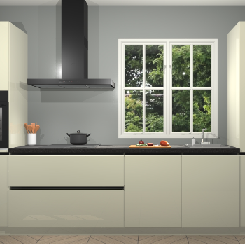 Magnolia Hoogglans Greeploze keuken Taranto 92453