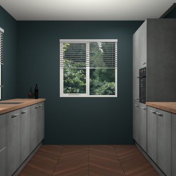 Beton Parelgrijs-keuken Lusaka 45668