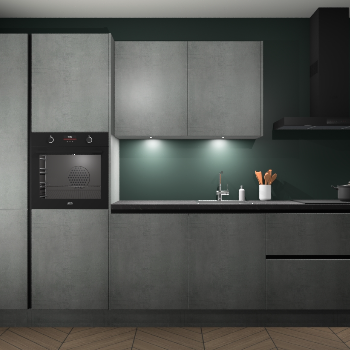 Beton Parelgrijs greeploze keuken Groenland 46738