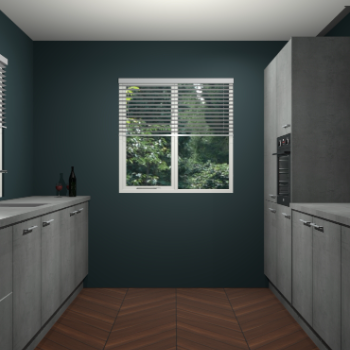 Beton Parelgrijs-keuken Lusaka 45749