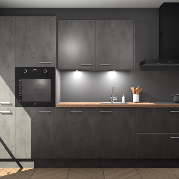 Beton Antraciet keuken Groenland 46740