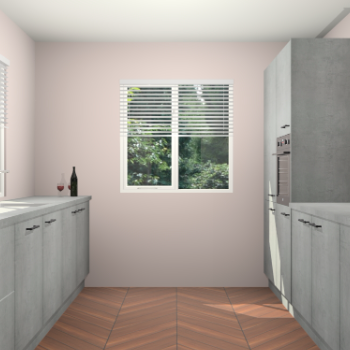  Beton Parelgrijs keuken Lusaka 45752