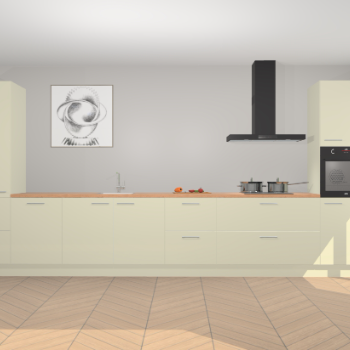 Magnolia hoogglans keuken Barentsburg 92255