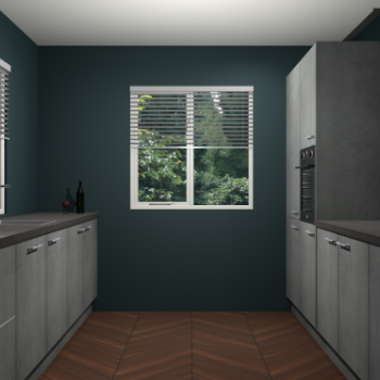 Beton Parelgrijs-keuken Lusaka 45771