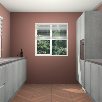 Beton Parelgrijs greeploze keuken Lusaka 45773