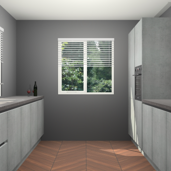 Beton Parelgrijs greeploze keuken Lusaka 45776