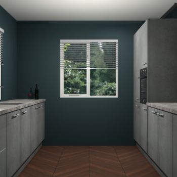 Beton Parelgrijs-keuken Lusaka 45808