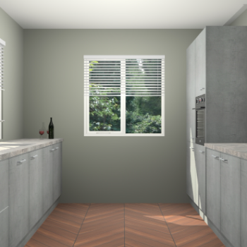 Beton Parelgrijs keuken Lusaka 45809