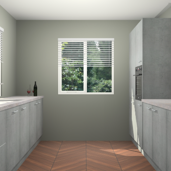 Beton Parelgrijs keuken Lusaka 45816