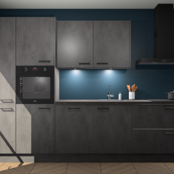 Beton Antraciet keuken Groenland 46798