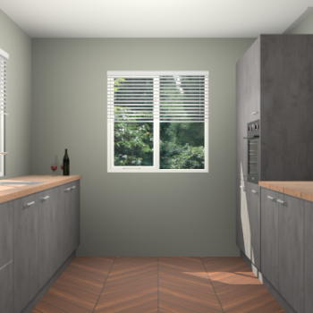 Beton Antraciet keuken Lusaka 45903