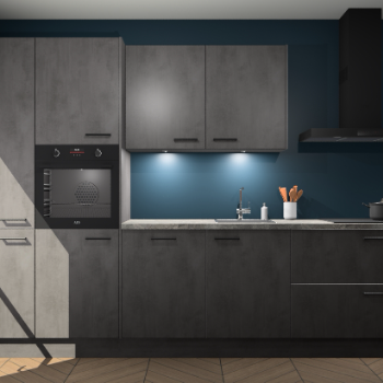 Beton Antraciet keuken Groenland 46805