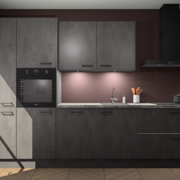 Beton Antraciet keuken Groenland 46806
